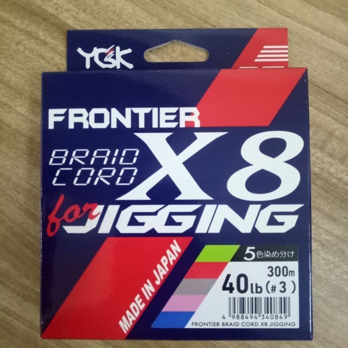 Pe Ygk Frontier X8 For Jigging 300M