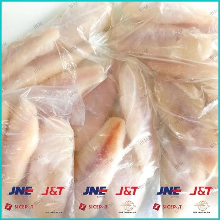 

BISMILLAH DAGING IKAN DORI PANGASIUS FILLET 1000 GR ISI 3 / 4 PCS ALISUP