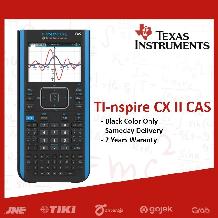 

Ready Texas Instruments TI-Nspire CX CAS II Graphing Calculator