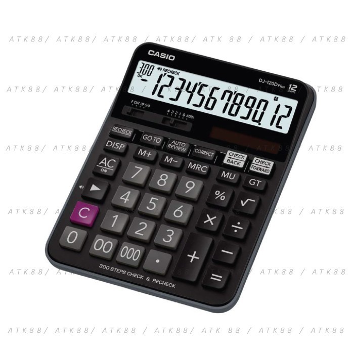 

Ready Casio Calculator DJ 120D Plus