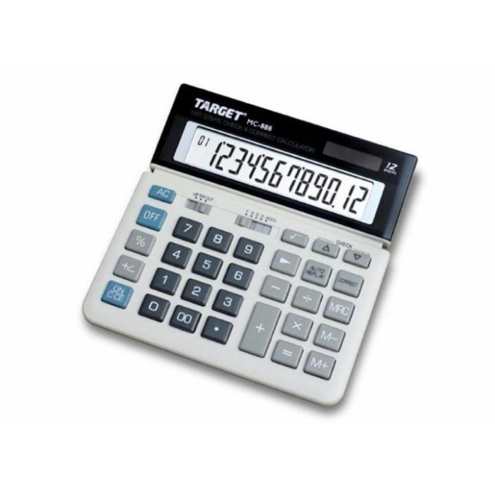 

Ready Kalkulator / Calculator 12 Digits - Target MC-868L