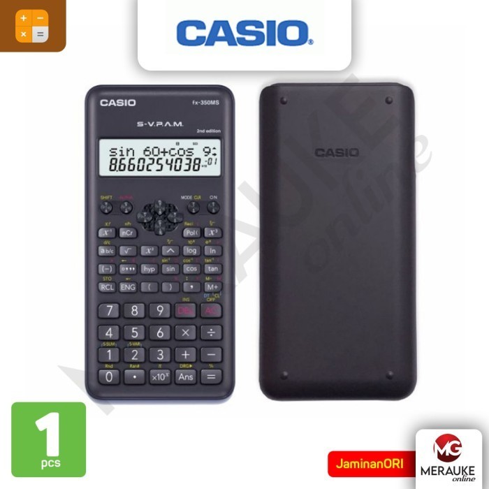 

Ready Calculator CASIO FX-350MS