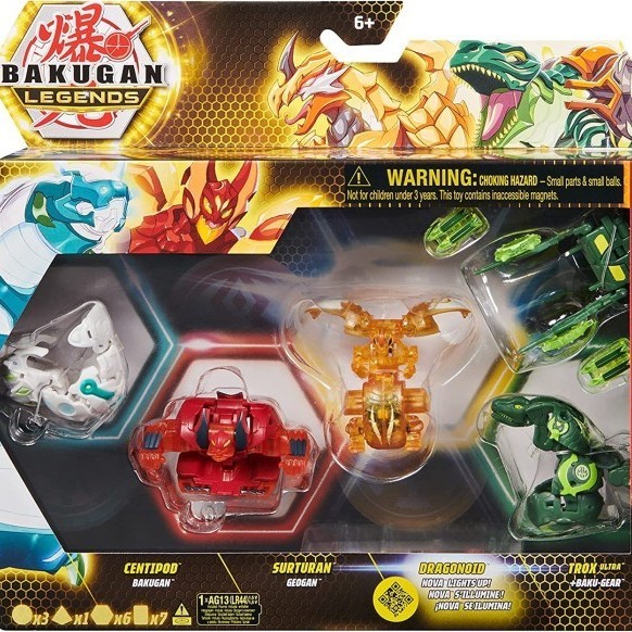 Bakugan Legends Collection Pack 4-Pack