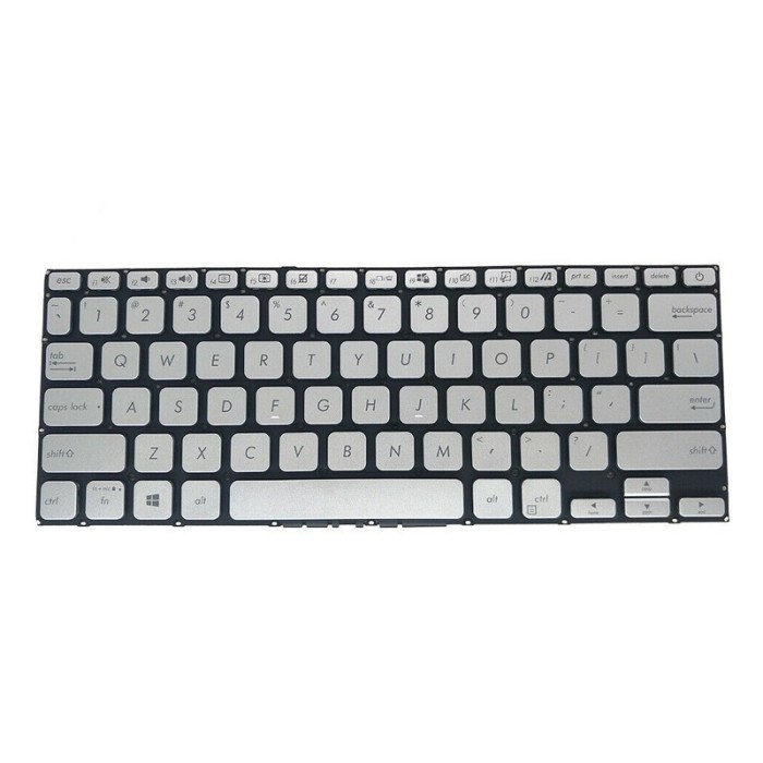Keyboard Laptop Asus M409 M409D M409Da M409Ba Silver