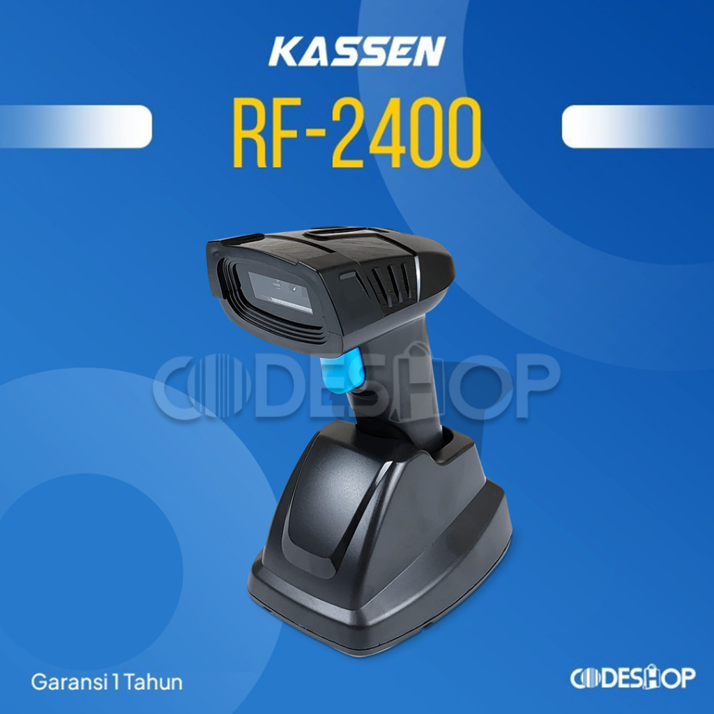 Barcode Scanner Kassen RF-2400 Scanner Imager Auto Sense Wireless 400m