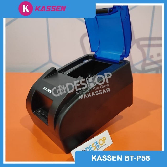 

PRINTER KASIR BLUETOOTH KERTAS THERMAL KASSEN BTP 58 TERMURAH