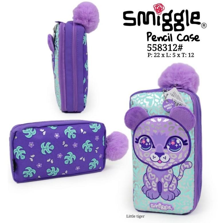 

er-90 SMIGGLE Best Budz Character Pocket Pencil Case Hemat
