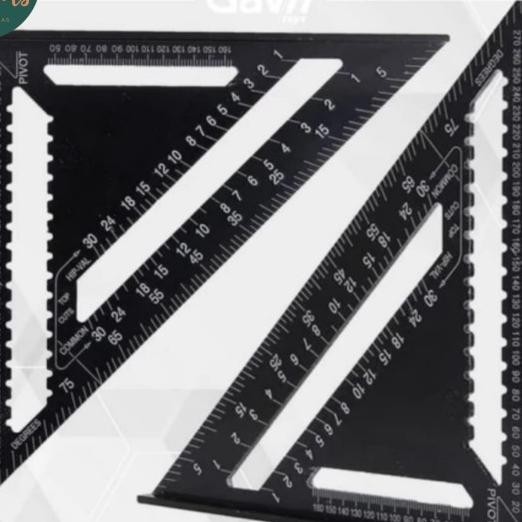 

Speed Square 12 Inch Besar 30Cm Ggaris Segitiga Woodworking