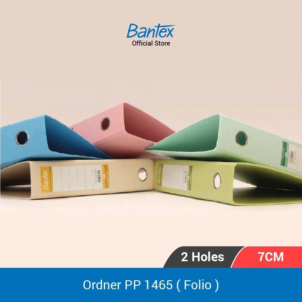 

[Avjaya Stationery] Bantex Lever Arch File Ordner PP Folio 7cm Pastel colours #1465