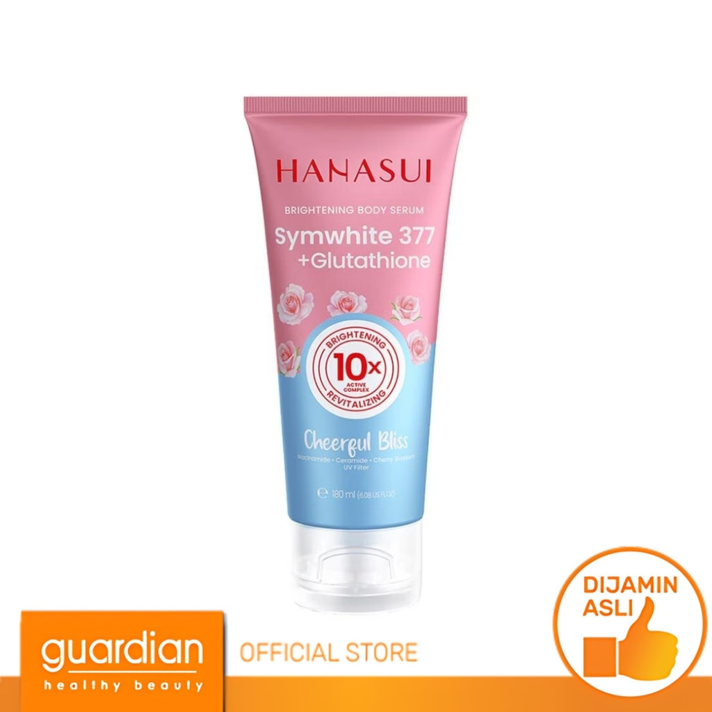 Hanasui Brightening Body Serum - Body Serum With Tender Care Symwhite377 + Glutathione 180ml