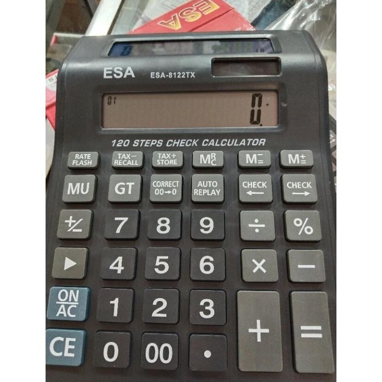 

Me41 COD Kalkulator 2 layar Kalkulator Esa 12 Digits LCS LED Black Light/Esa 2 Layar JUMBO Free Baterai Viral