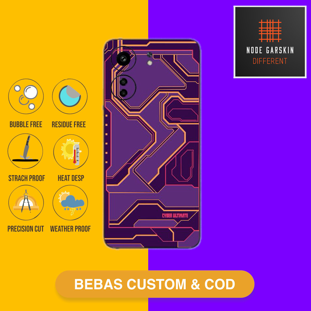 Garskin Skin Redmi 13C Fullbody atau Backonly - ultimate v2  signature Kode - hj1u