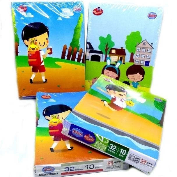 

8.8 (10Pc) Buku Tulis Sinar Dunia Sidu Isi 32 Lembarrr/Buku Tulis