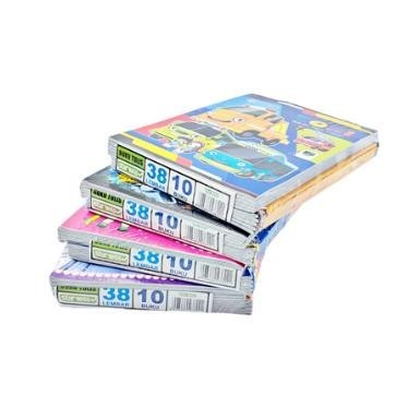 

8.8 Buku Tulis Star Yess Isi 38 Lembar (1 Pack Isi 10 Buku)