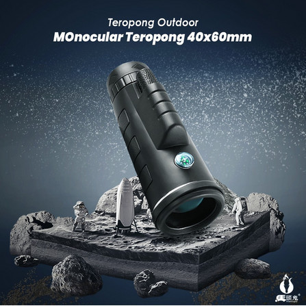 Telescope Teropong Bulan Teleskop Pemantau Benda Jarak Jauh Lensa Hp