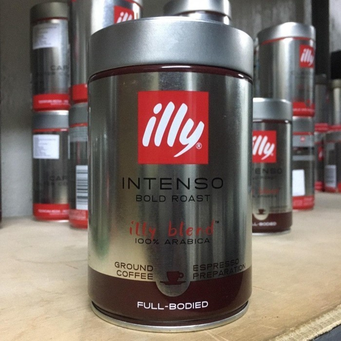 

Secrenada - Illy Coffee / Bubuk Kopi / Ground Coffee Premium Intenso 250 Gr