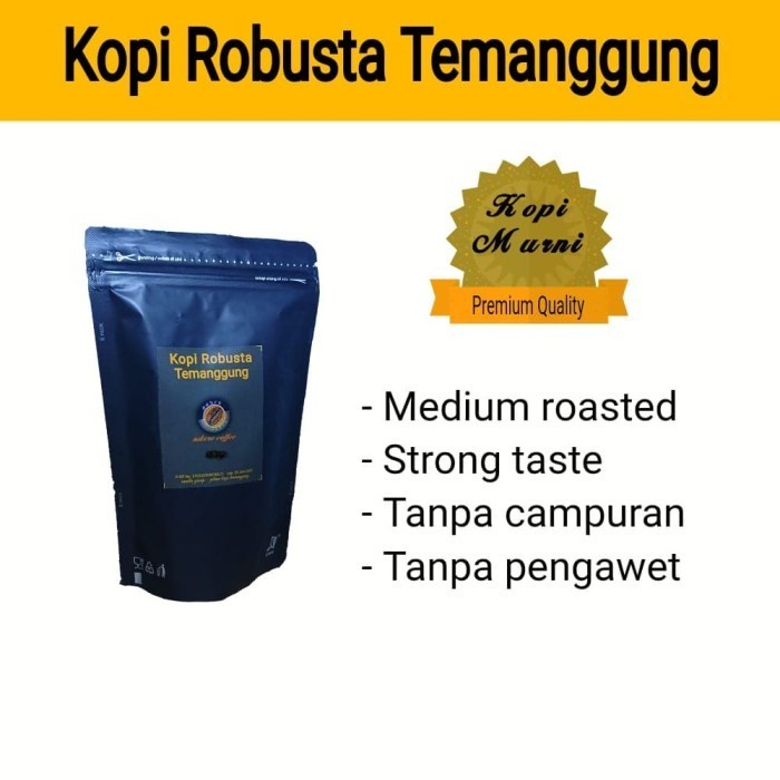 

Secrenada - 1Kg Kopi Bubuk Robusta Temanggung Ndoro Coffee