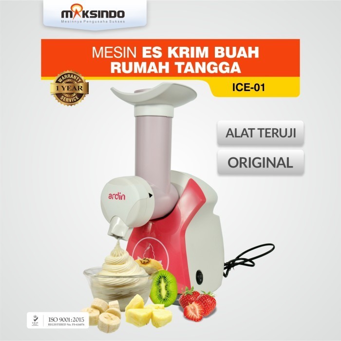 Mesin Pembuat Es Krim Buah Rumahan ARDIN