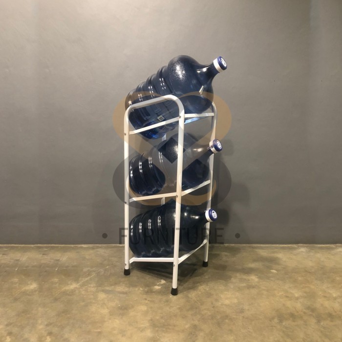 RAK GALON AIR 3 SUSUN EKONOMIS MURAH // RAK GALON MIRING