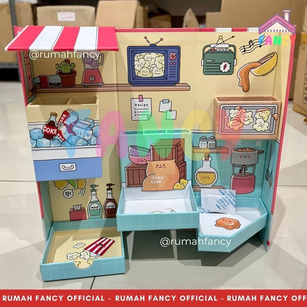 

gha-68 [FREE DUS + BUBBLE] Tempat Pensil Kotak Pensil Magnet Susun Berdiri Tingkat Model Rak D 473 530 Warna Pastel MACARON Murah