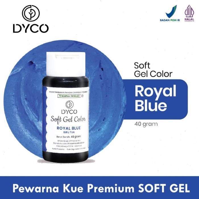 

Terlaris Pewarna Makanan Kue DYCO Soft Gel Paste Concentrated 40 Gr SALE
