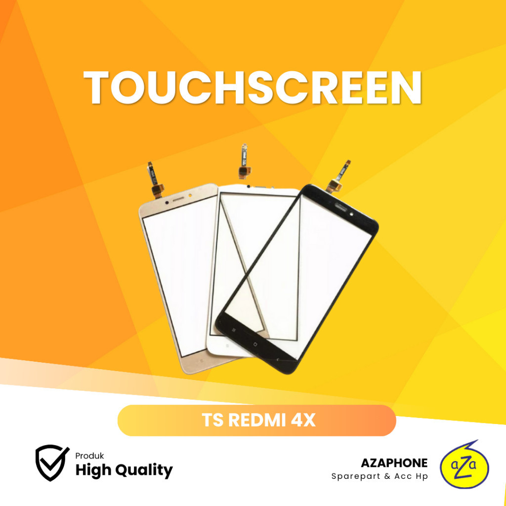 Touchscreen Xiaomi Redmi 4X Black - White
