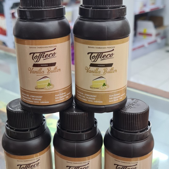 

Terlaris Toffieco Pasta Vanilla Butter 100ml SALE