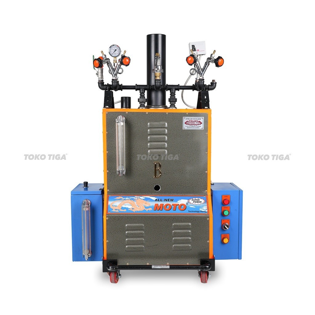 Setrika Uap Full Otomatis 4 Kepala / Steam Boiler Full Auto NAGAMOTO