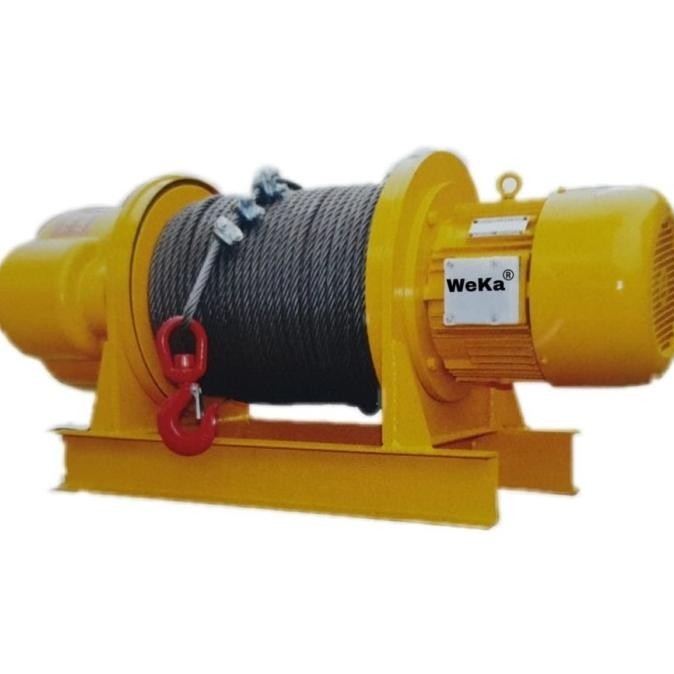 [ Ek ] Electric Winch Hoist 5 Ton 200 Meter Seling / Electric Hoist 5 Ton  Ready