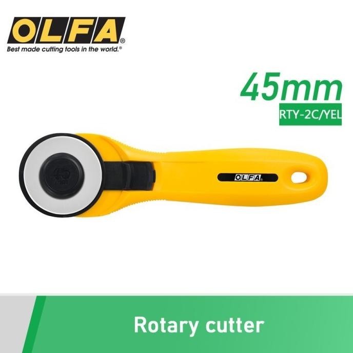 

Rotary Cutter 45Mm Rty-2C/Yel Olfa [ Ejero ]