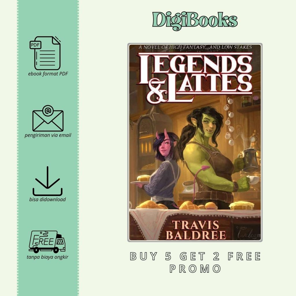 

Legends & Lattes - Travis Baldree (Bahasa Inggris)