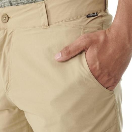 Cargo Short Lafuma Celana Cargo Pria Celana Outdoor - Cream, 34