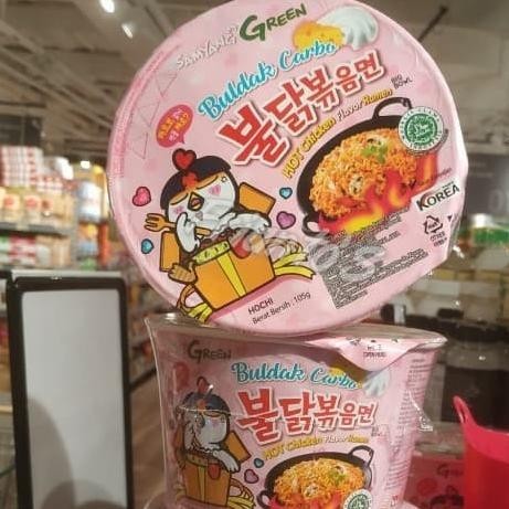 

Samyang Green Hit Chicken Ramen Carbonara Cup 105g TAC
