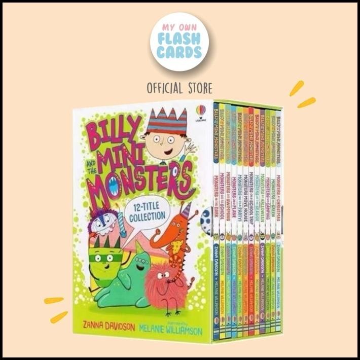

Billy And The Mini Monsters 12 Books Collection Set Zanna Davidson