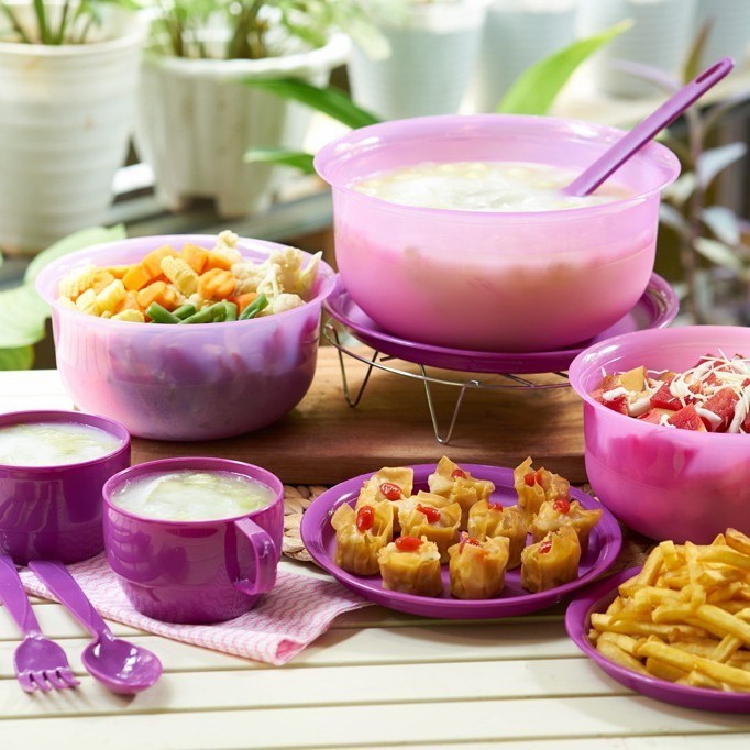 Mangkok Set Es Buah / Serving Set Bowl