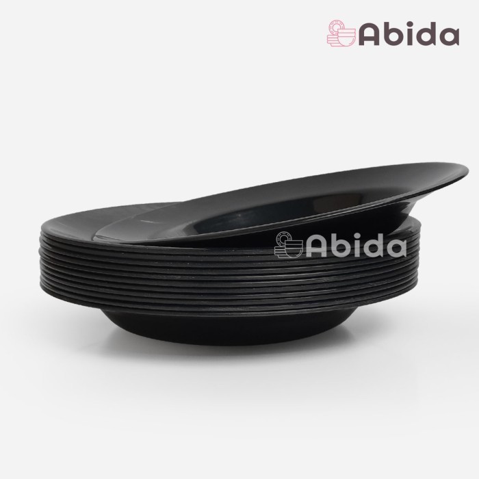 Abida 1 Lusin Piring Melamin 9 Inch - Piring Makan Lusinan Grosir G109