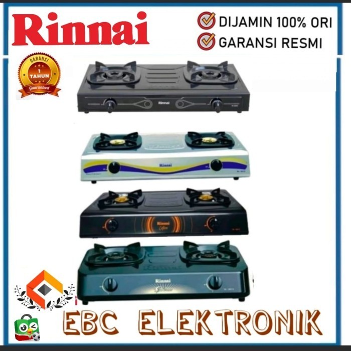 KOMPOR GAS RINNAI RI-202S/RINNAI RI-302S/RI-522E/RI 522C