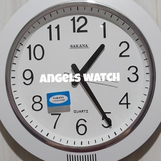 Jam Dinding Melodi Sakana 370 Jam Dinding Bunyi