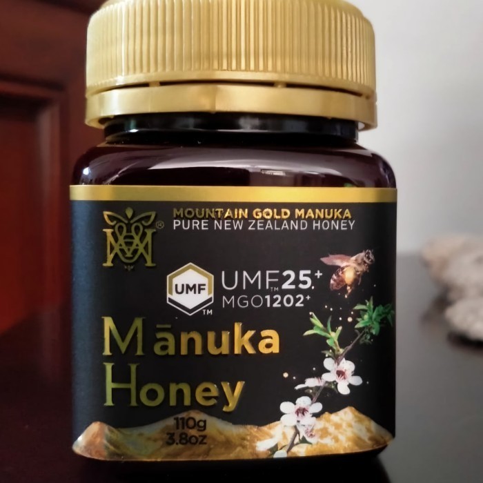 

PROMO MOUNTAIN GOLD MANUKA UMF 25+ 110g NEW ZEALAND MADU MANUKA HALAL