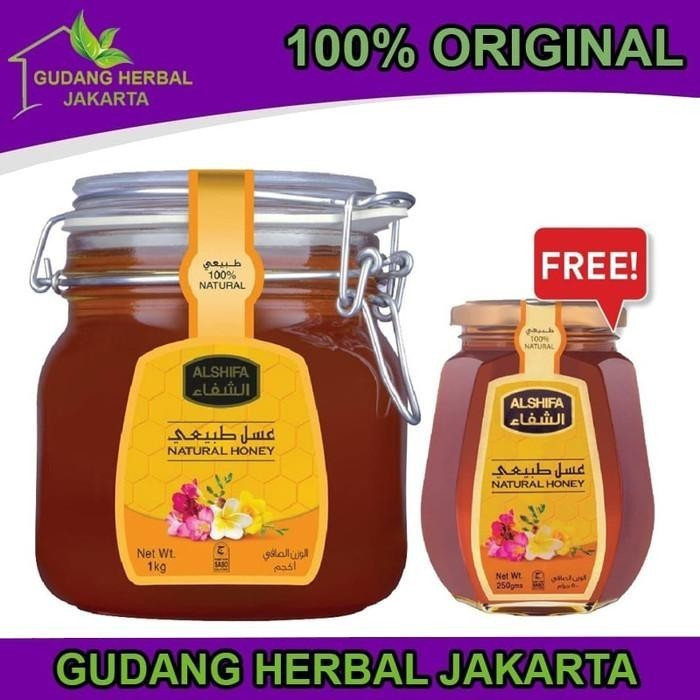 

Madu Al Shifa / Alshifa 1kg / 1 kg Natural Honey Arab Asli Original