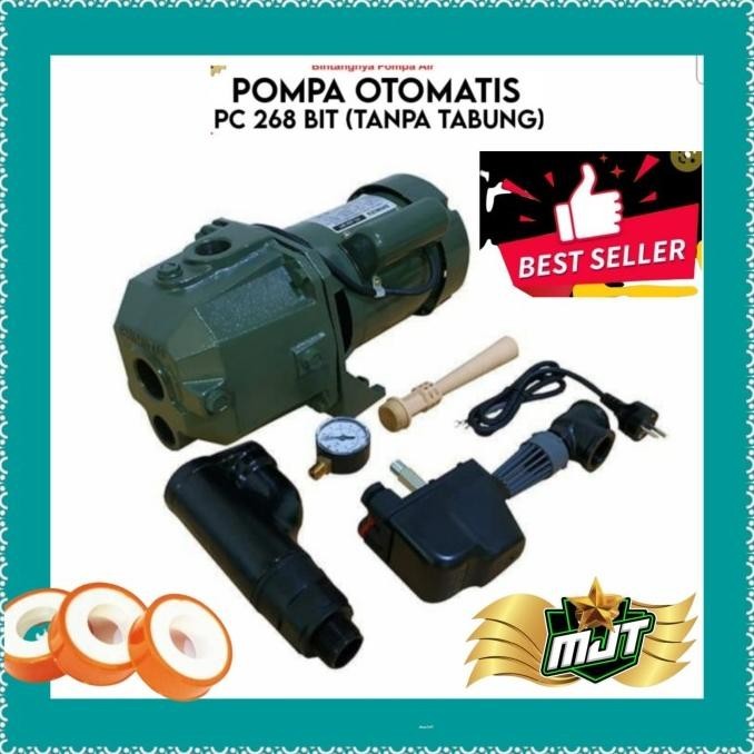 Pompa Air Jet Pump 30 Meter 250 Wat"Shimizu"Pc 267 Bit Otomatis Pc 260