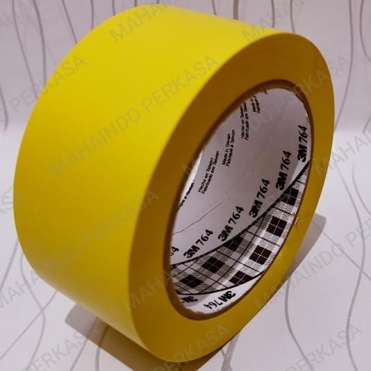 

Isolasi 3M 764 / Floor Marking Tape / Lakban Lantai / Yelow Vinyl Tape