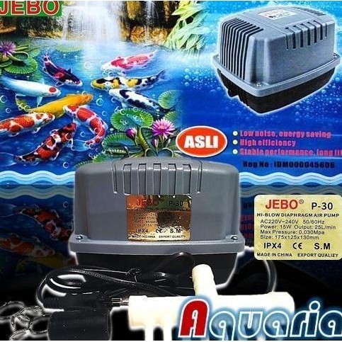 Jebo P30 Pompa Udara Aerator Hiblow Air Pump Blower