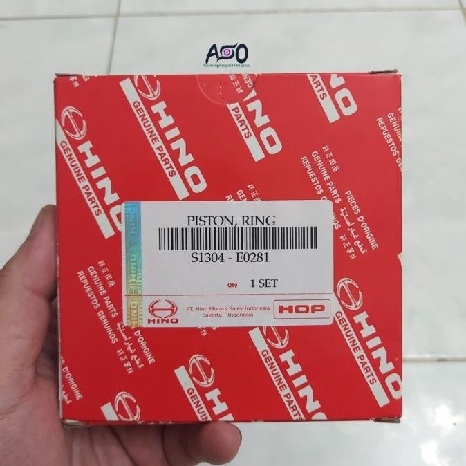 Ring Piston Set Hino Dutro Ht130 Ht 130