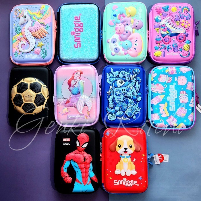 

Terbaru Tempat Pensil Smiggle Original Hardcase 3D Eva Waterproof Sports Promo Terlaris