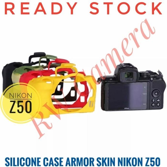 Silicone Case Nikon Z50 Sarung Karet Silikon Bag Tas Protective Armor