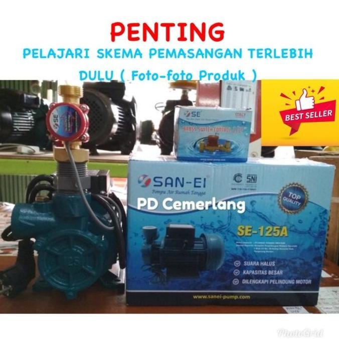 Pompa Air Pendorong Otomatis San Ei Harga Murah Promo