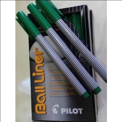 

pulpen pilot ball liner 0.8mm hijau 1 pack