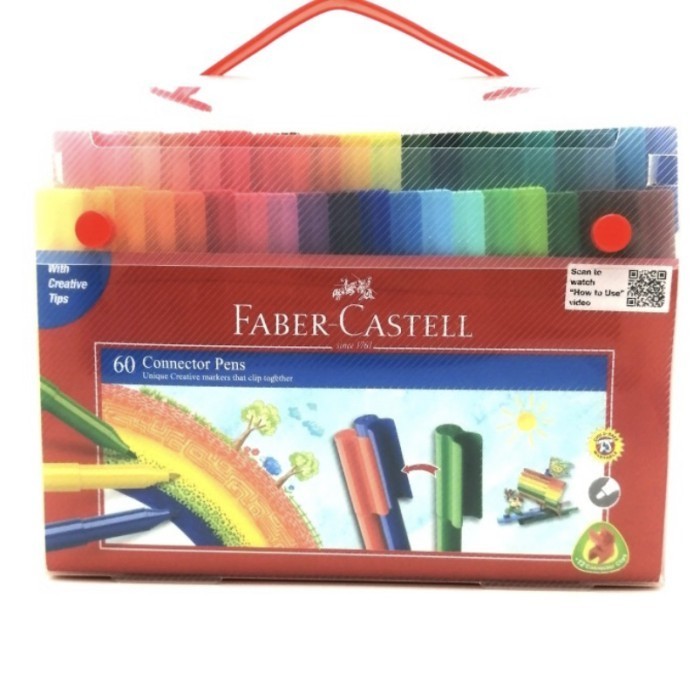 

Connector Pen Faber-Castell 60 Warna