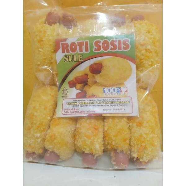 Roti goreng frozen isi 10 varian isi coklat / keju / sosis / abon
